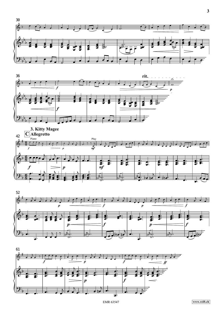 The Irish Moorland The Irish Moorland Voice Solo scores gallery preview page 5