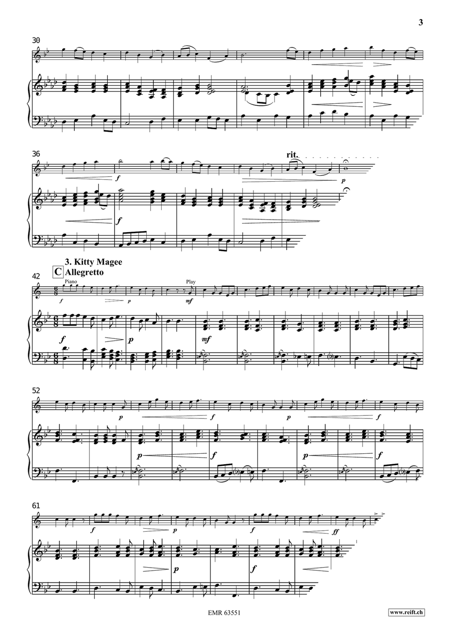 The Irish Moorland The Irish Moorland Clarinet Solo scores gallery preview page 5