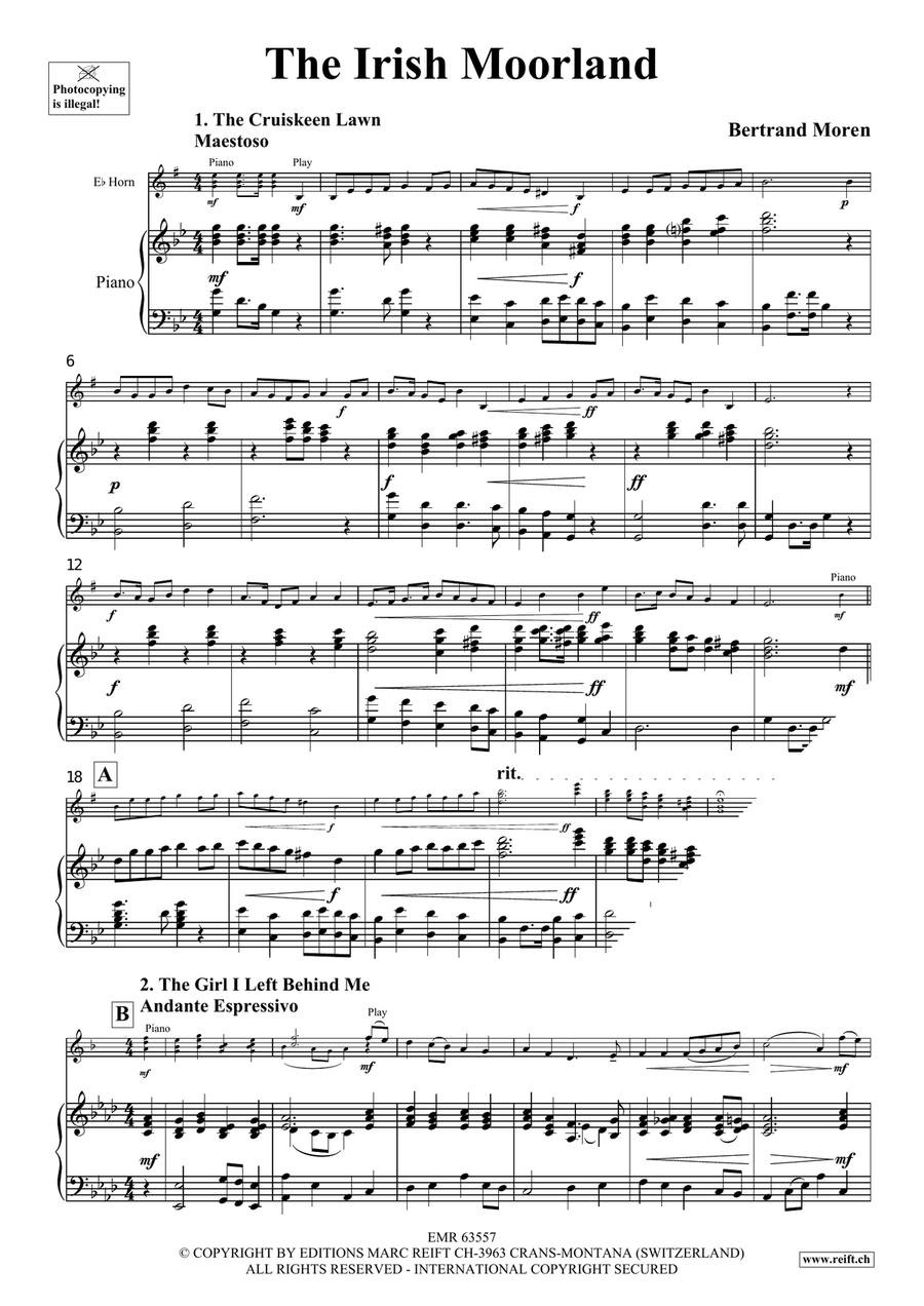 The Irish Moorland The Irish Moorland Horn scores gallery preview page 4