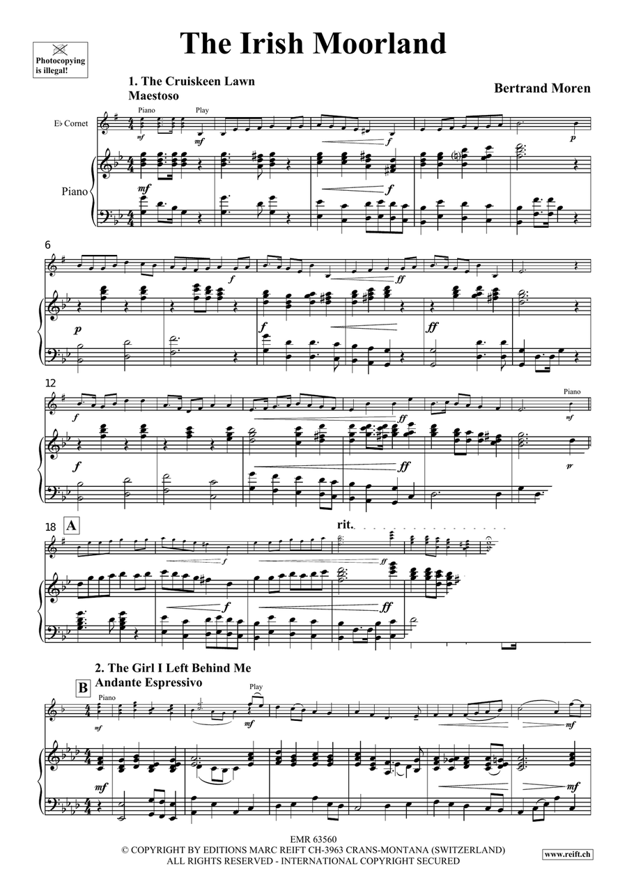 The Irish Moorland The Irish Moorland Cornet scores gallery preview page 4