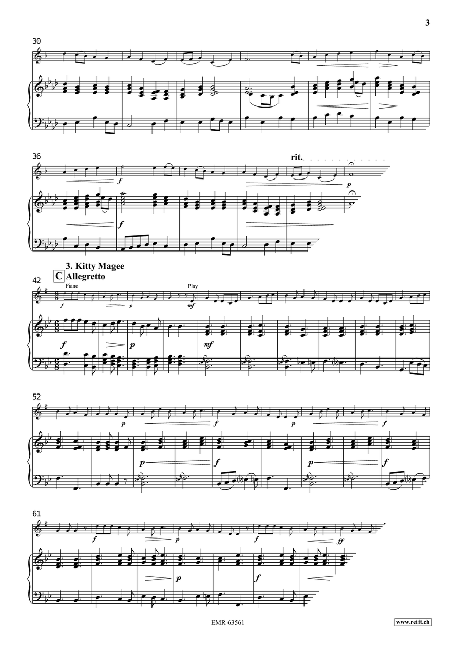 The Irish Moorland The Irish Moorland Voice Solo scores gallery preview page 5