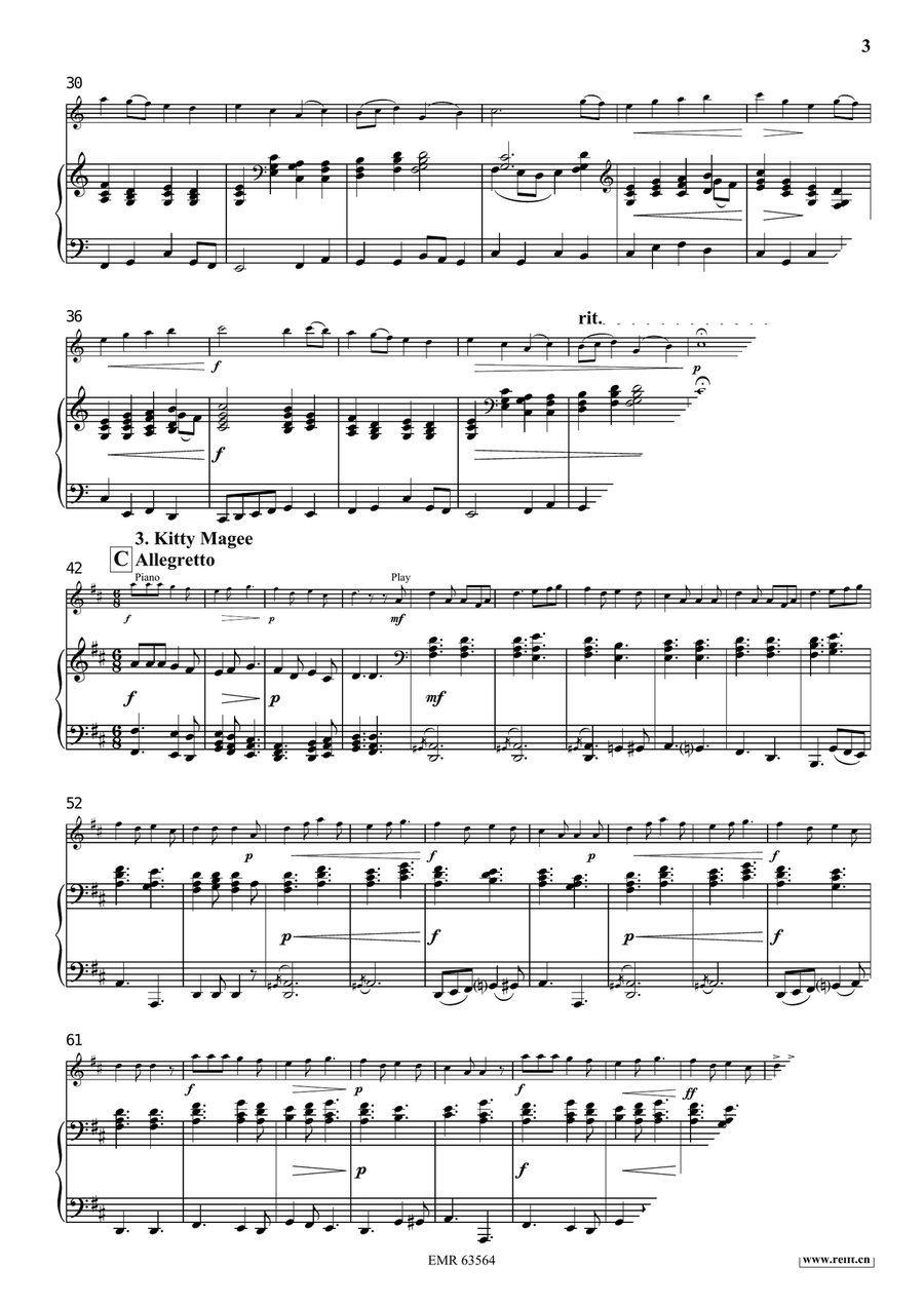 The Irish Moorland The Irish Moorland Violin Solo scores gallery preview page 5