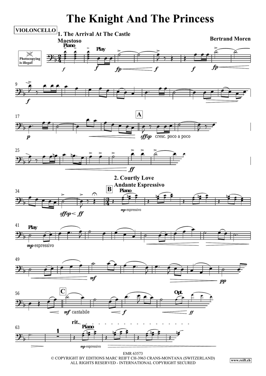 The Knight And The Princess Piano Accompaniment scores gallery preview page 4