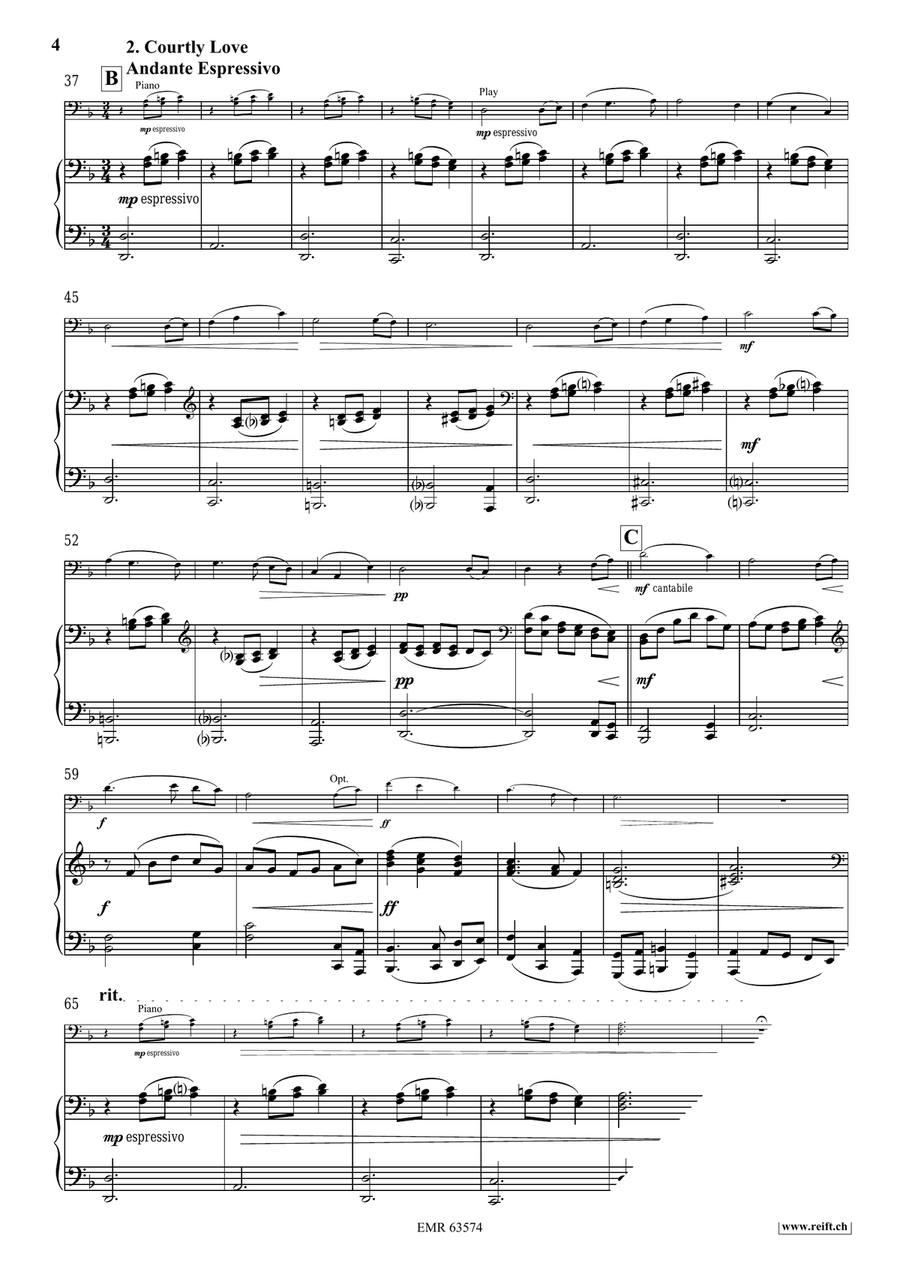 The Knight And The Princess Double Bass scores gallery preview page 6