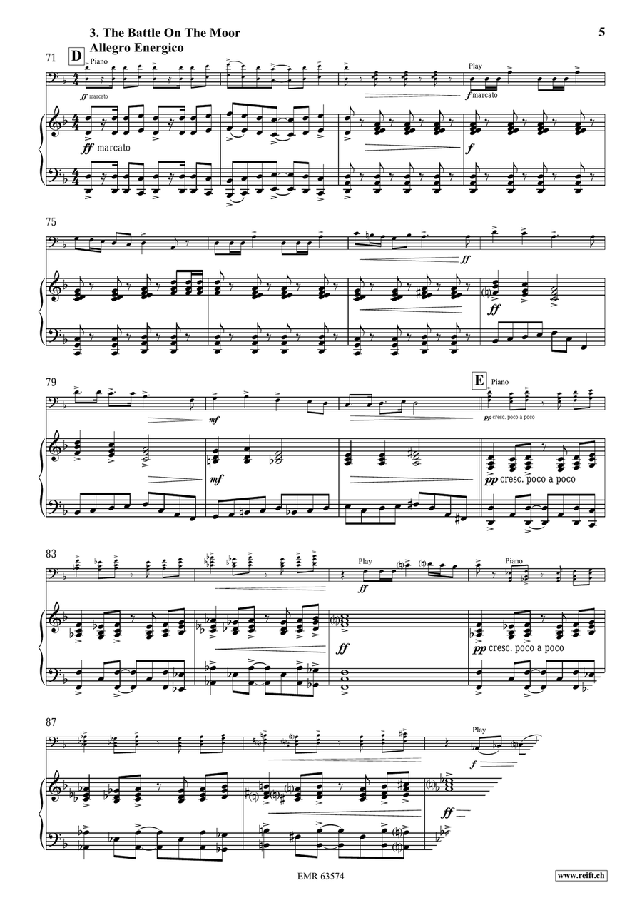 The Knight And The Princess Double Bass scores gallery preview page 7