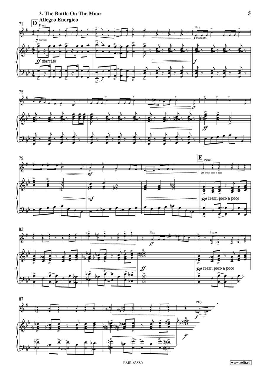 The Knight And The Princess Baritone Saxophone scores gallery preview page 7