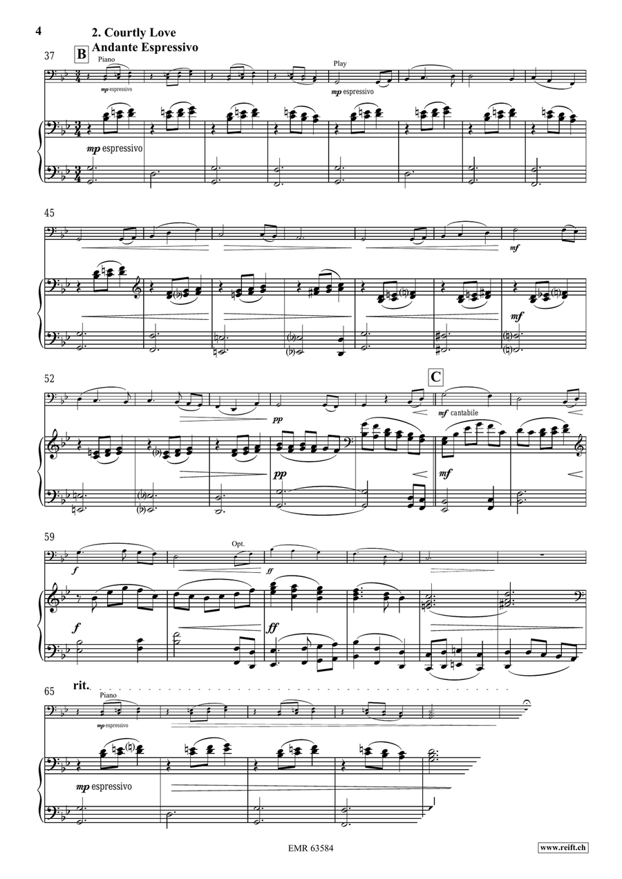 The Knight And The Princess Bass Trombone scores gallery preview page 6