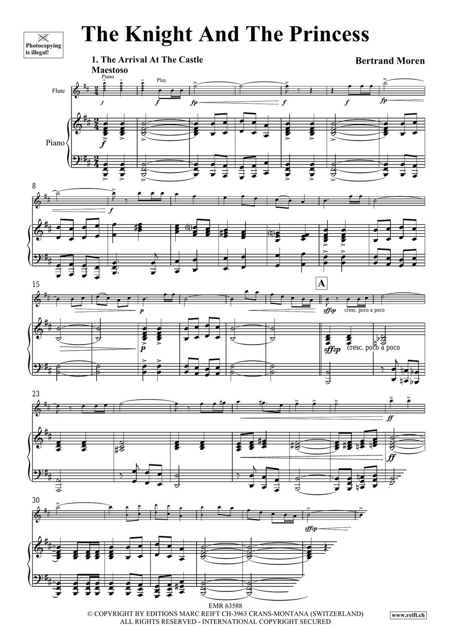 The Knight And The Princess Flute Solo scores gallery preview page 5