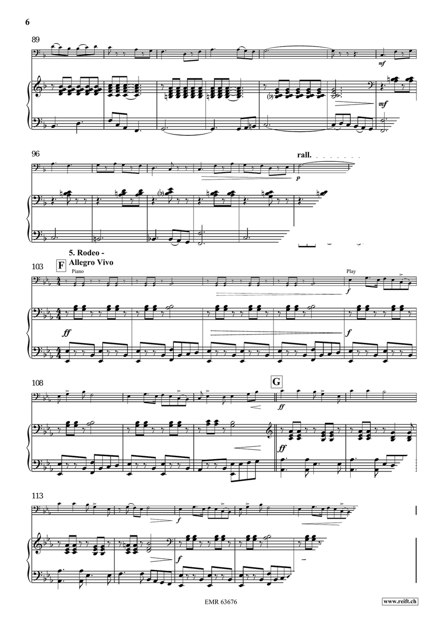 A Cowboy's Life A Cowboy's Life Piano Accompaniment scores gallery preview page 8