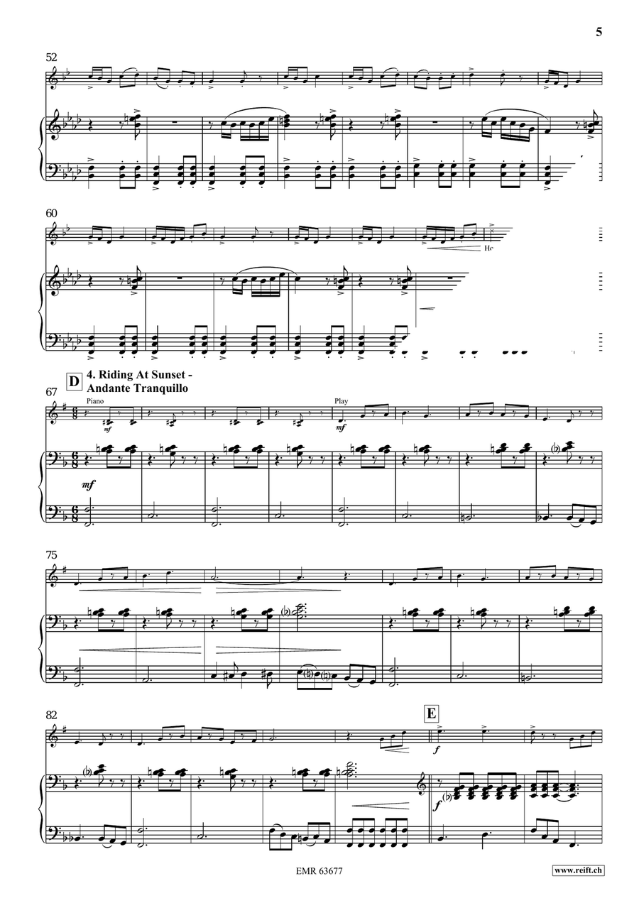 A Cowboy's Life A Cowboy's Life Euphonium scores gallery preview page 7