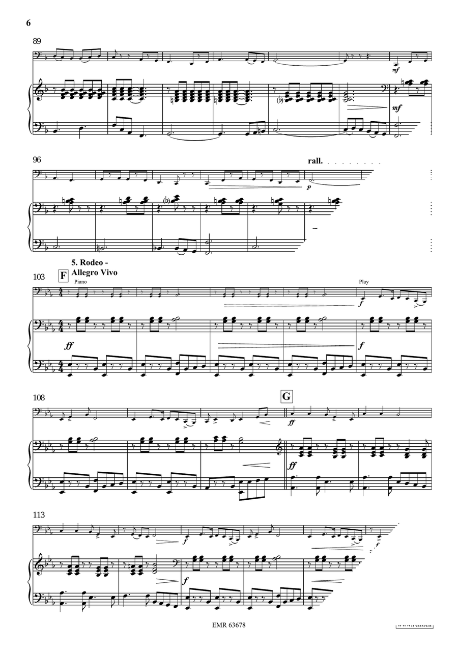 A Cowboy's Life A Cowboy's Life Tuba scores gallery preview page 8