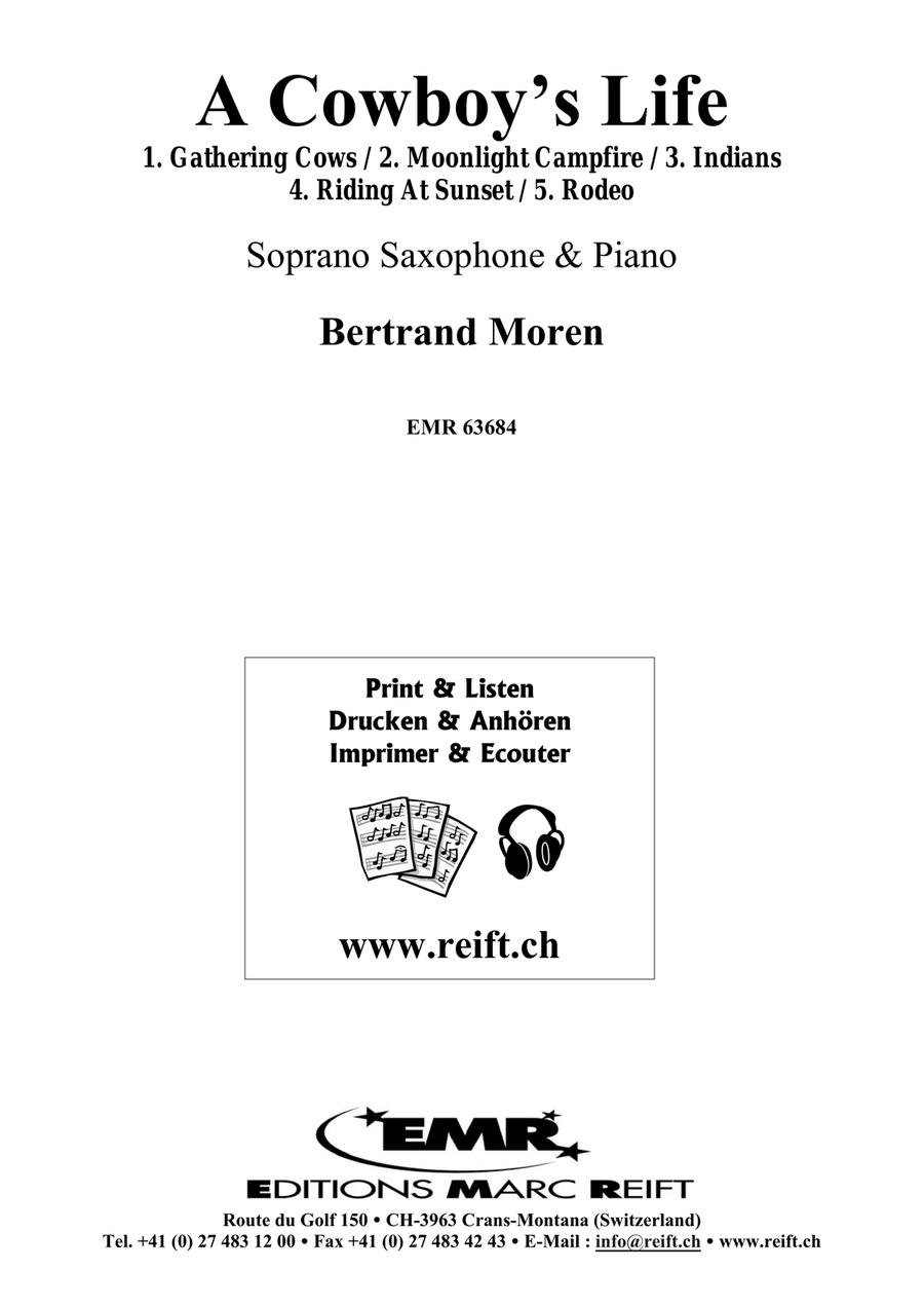 A Cowboy's Life A Cowboy's Life Soprano Saxophone scores gallery preview page 2