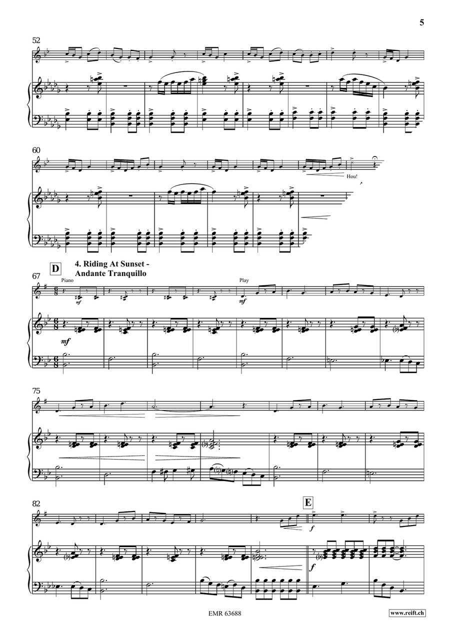 A Cowboy's Life A Cowboy's Life Horn scores gallery preview page 7