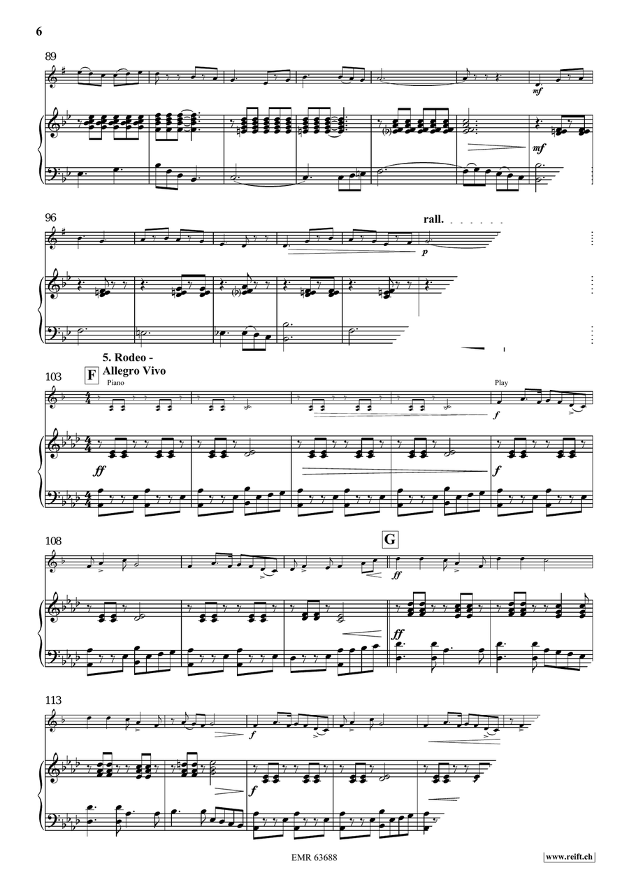 A Cowboy's Life A Cowboy's Life Horn scores gallery preview page 8