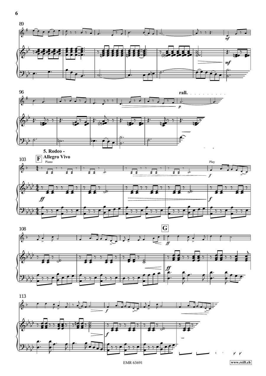 A Cowboy's Life A Cowboy's Life Voice Solo scores gallery preview page 8