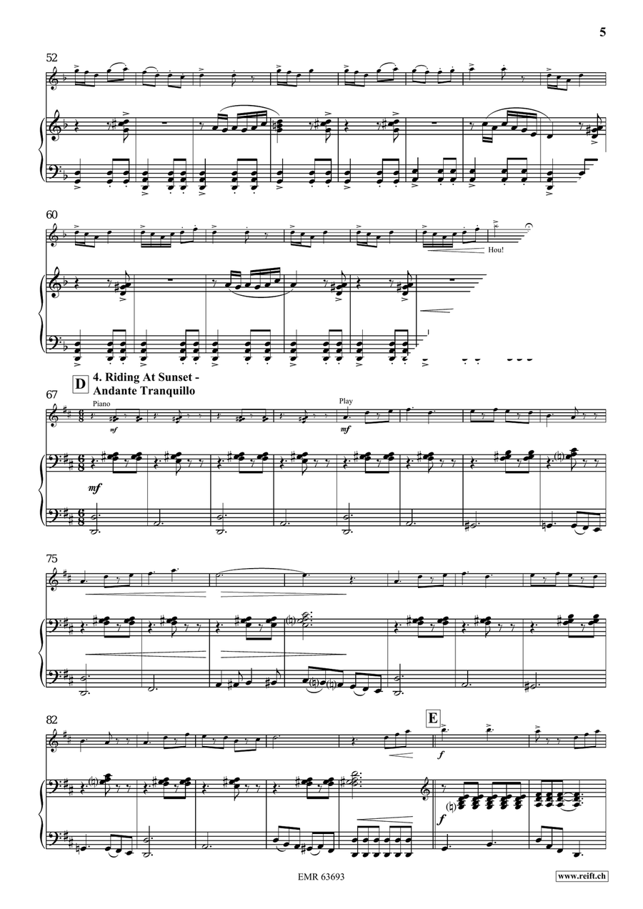A Cowboy's Life A Cowboy's Life Flute Solo scores gallery preview page 7