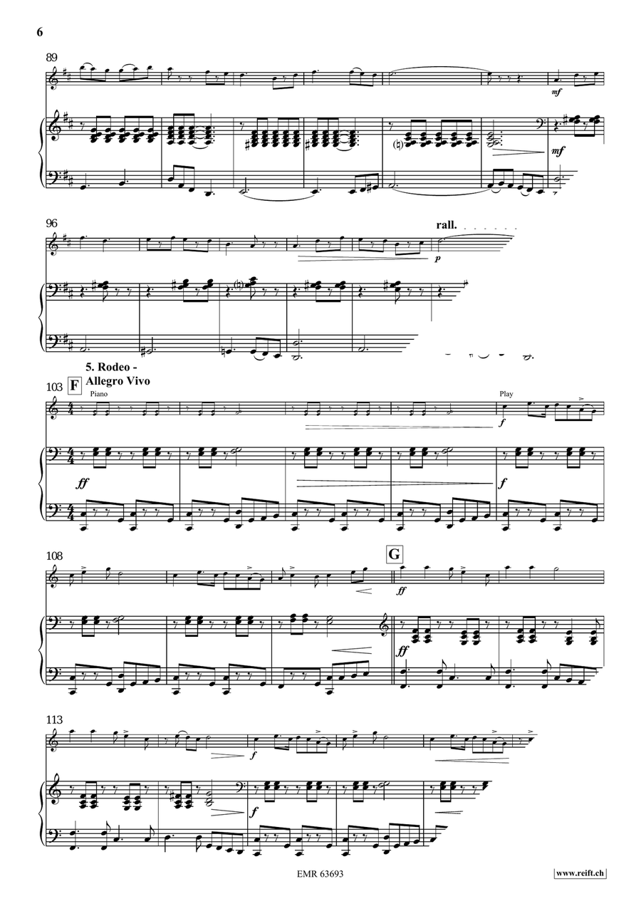 A Cowboy's Life A Cowboy's Life Flute Solo scores gallery preview page 8