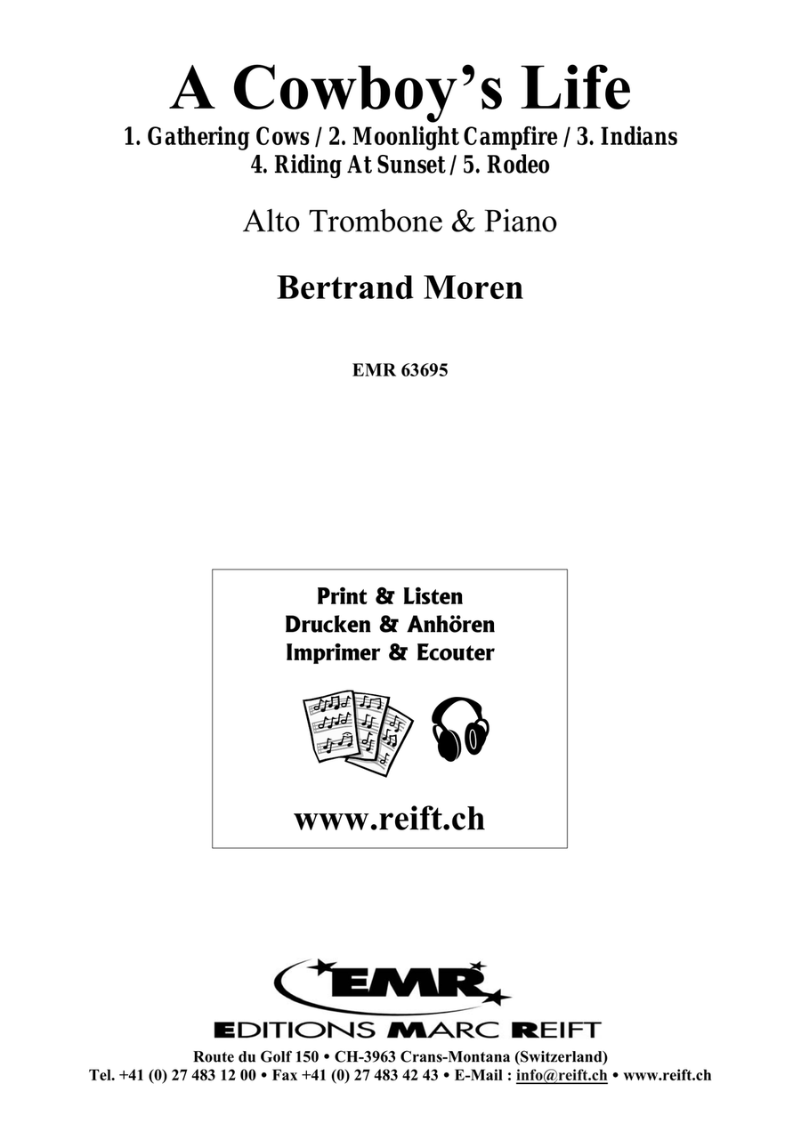 A Cowboy's Life A Cowboy's Life Piano Accompaniment scores gallery preview page 2
