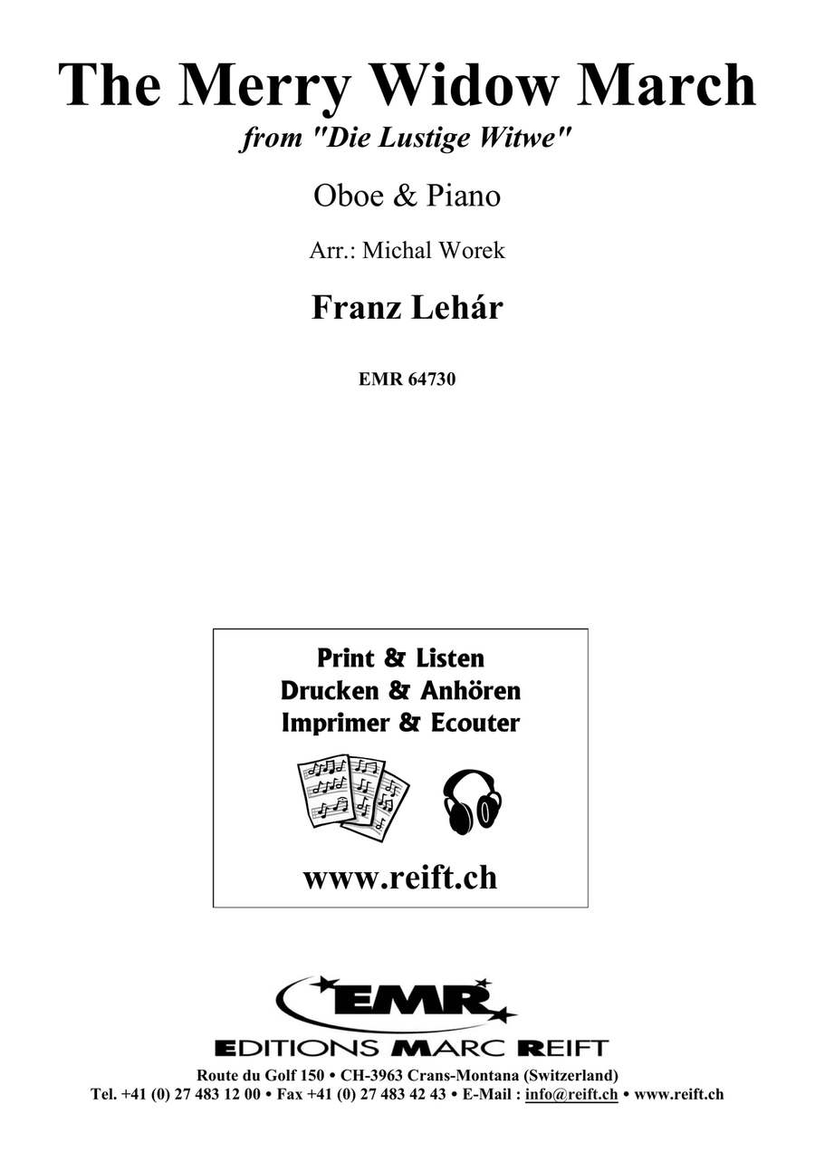 The Merry Widow March The Merry Widow March Piano Accompaniment scores gallery preview page 2