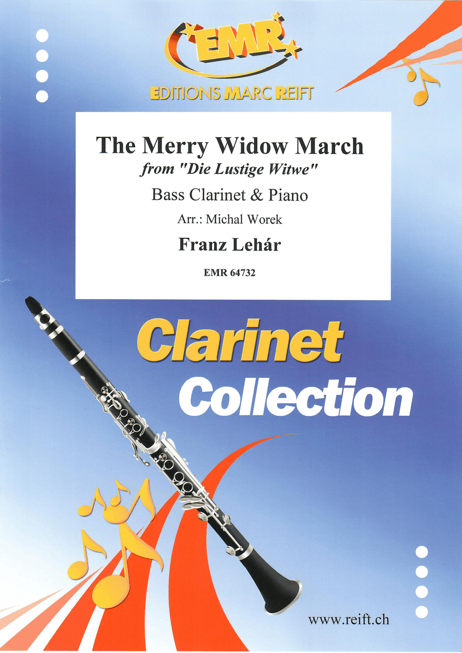 The Merry Widow March The Merry Widow March Bass Clarinet scores gallery preview page 1