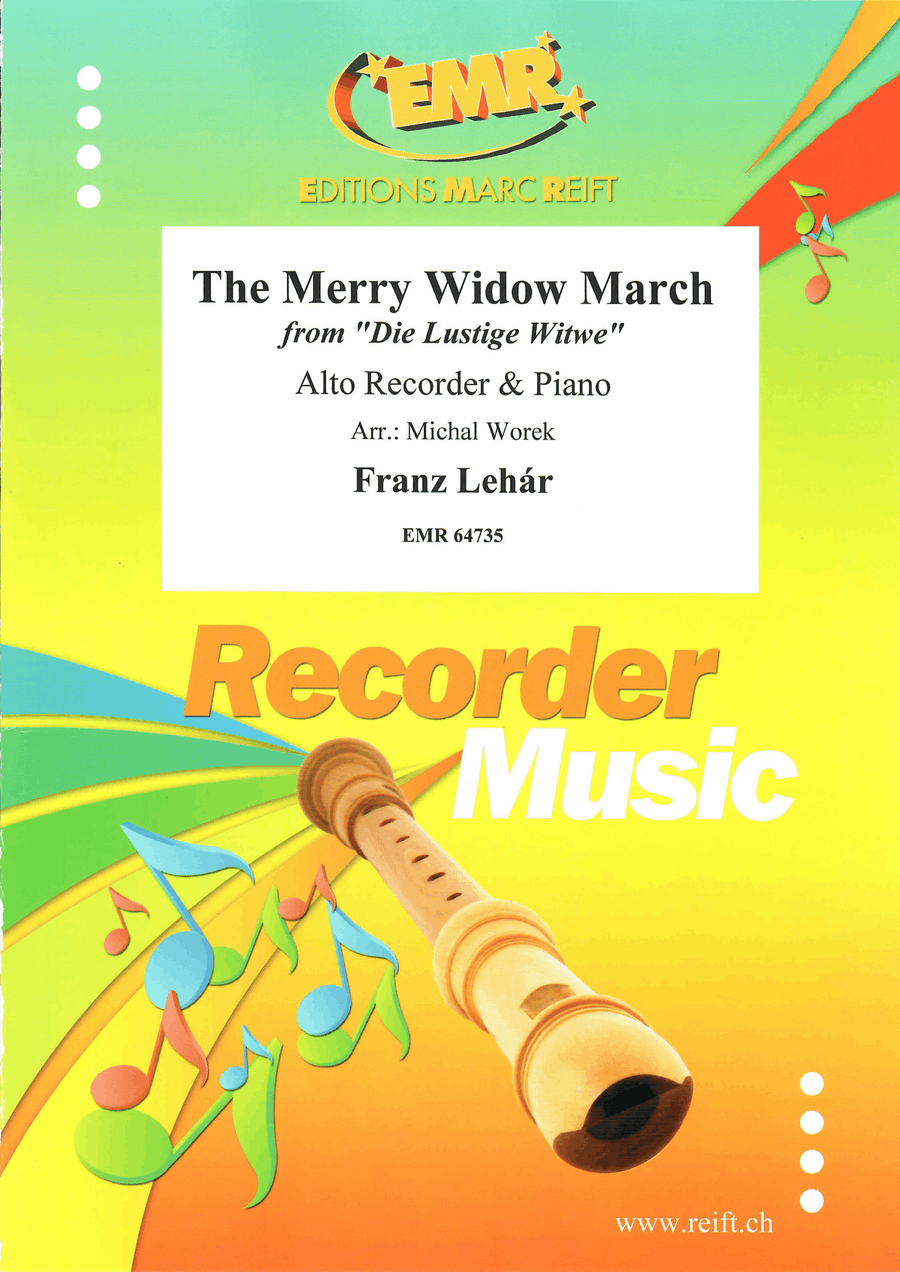 The Merry Widow March The Merry Widow March Alto Recorder scores gallery preview page 1