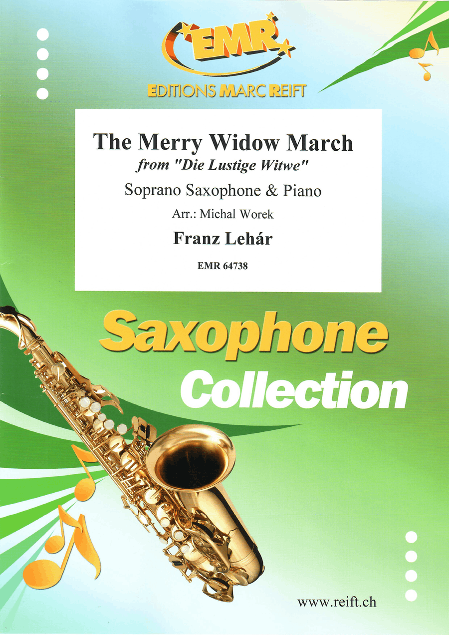 The Merry Widow March The Merry Widow March Soprano Saxophone scores gallery preview page 1