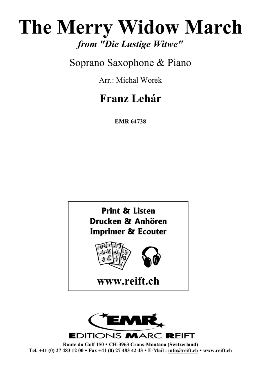 The Merry Widow March The Merry Widow March Soprano Saxophone scores gallery preview page 2