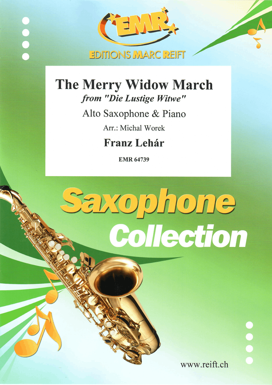 The Merry Widow March The Merry Widow March Alto Saxophone scores gallery preview page 1