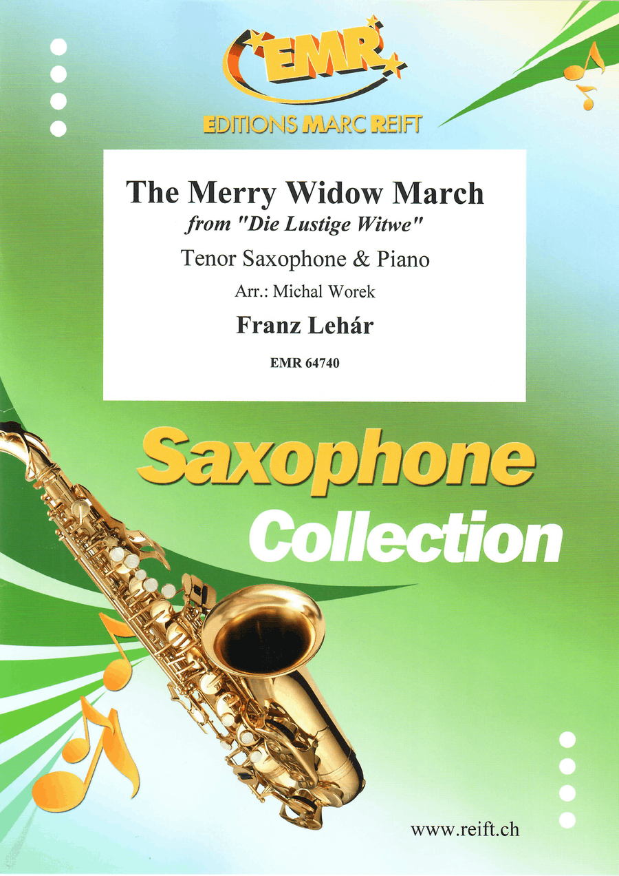 The Merry Widow March The Merry Widow March Tenor Saxophone scores gallery preview page 1