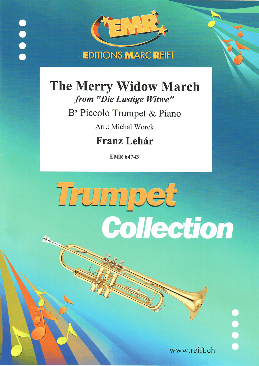The Merry Widow March The Merry Widow March Piccolo Trumpet scores gallery preview page 1