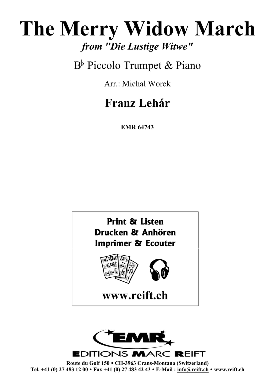 The Merry Widow March The Merry Widow March Piccolo Trumpet scores gallery preview page 2