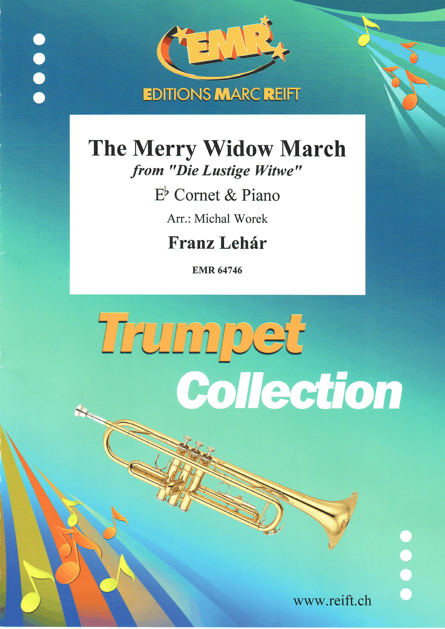 The Merry Widow March The Merry Widow March Cornet scores gallery preview page 1