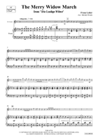 The Merry Widow March Cornet scores gallery preview page 4