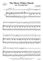 The Merry Widow March Piano Accompaniment scores gallery preview page 4