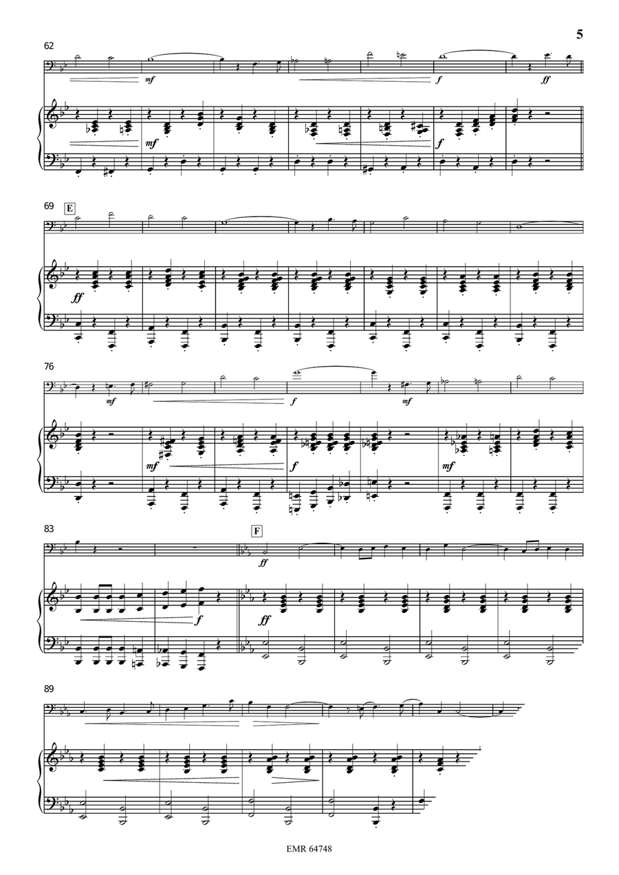 The Merry Widow March by Franz Lehar Piano Accompaniment - Sheet Music page 6