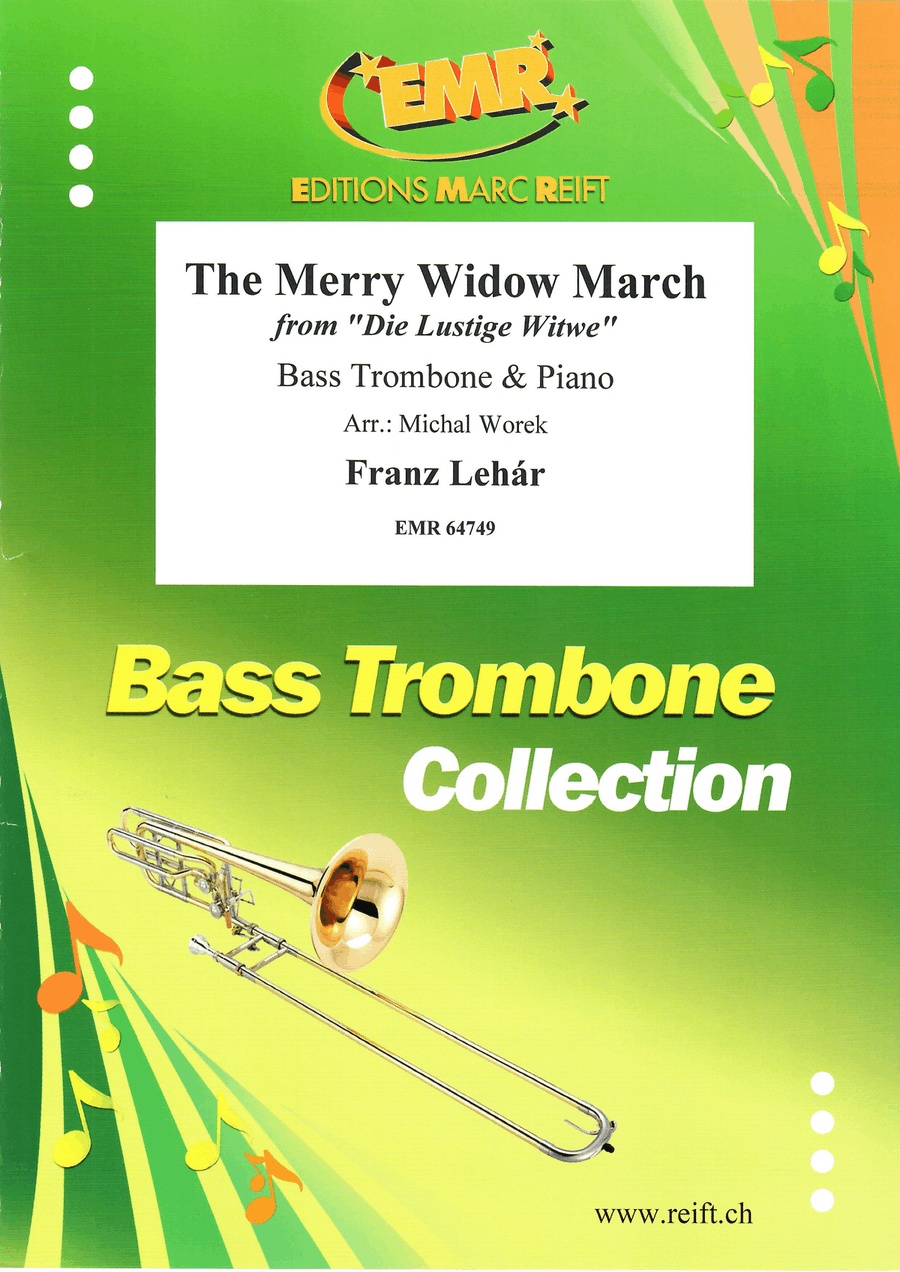 The Merry Widow March The Merry Widow March Bass Trombone scores gallery preview page 1