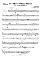 The Merry Widow March Bass Trombone scores gallery preview page 3