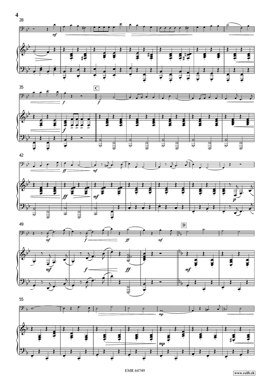 The Merry Widow March The Merry Widow March Bass Trombone scores gallery preview page 5