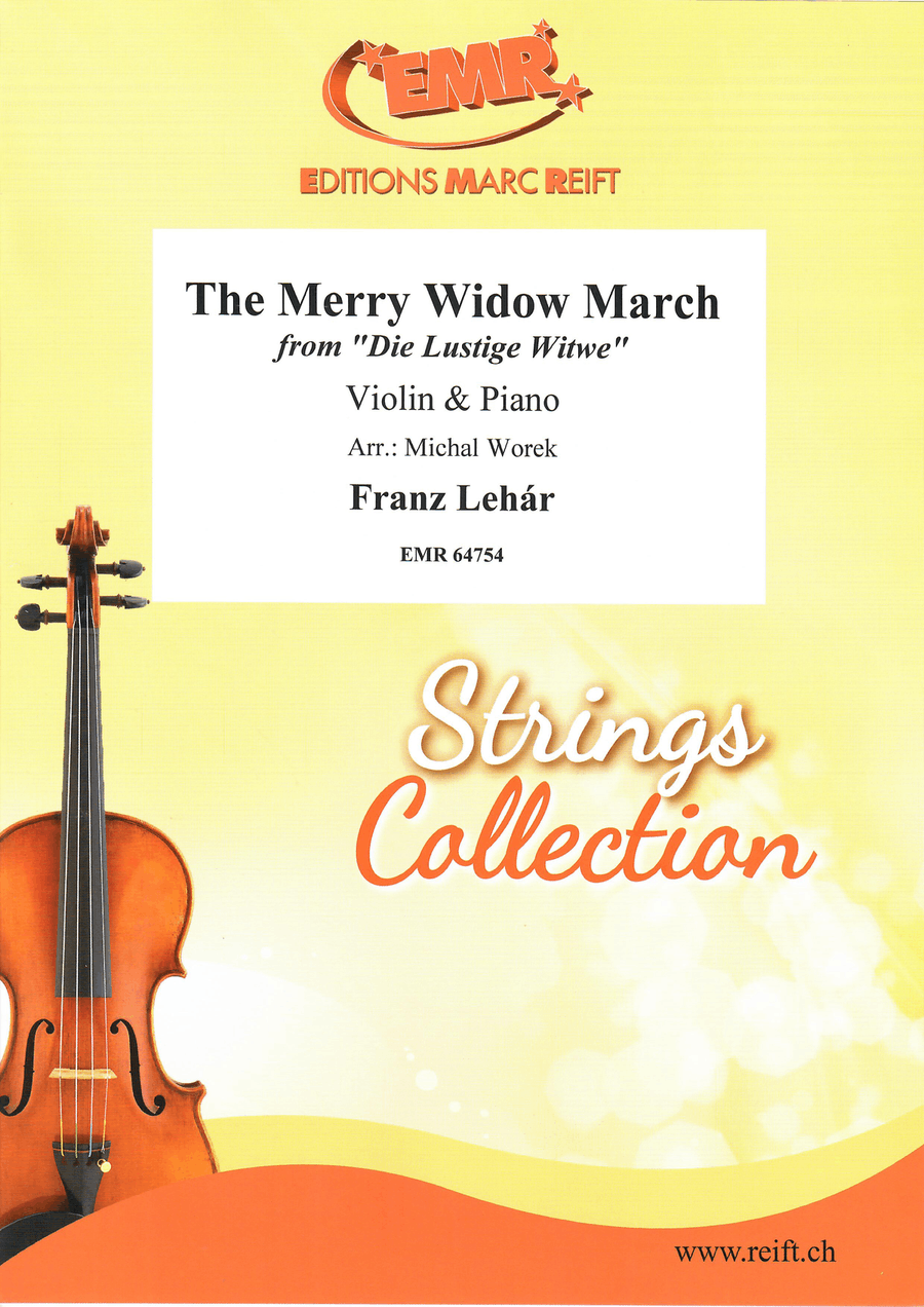 The Merry Widow March The Merry Widow March Violin Solo scores gallery preview page 1