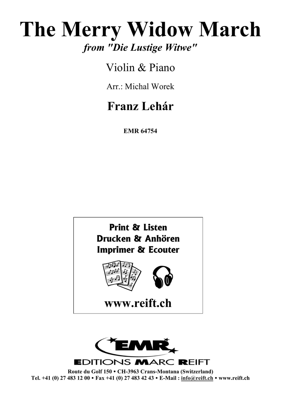 The Merry Widow March The Merry Widow March Violin Solo scores gallery preview page 2