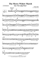 The Merry Widow March Double Bass scores gallery preview page 3