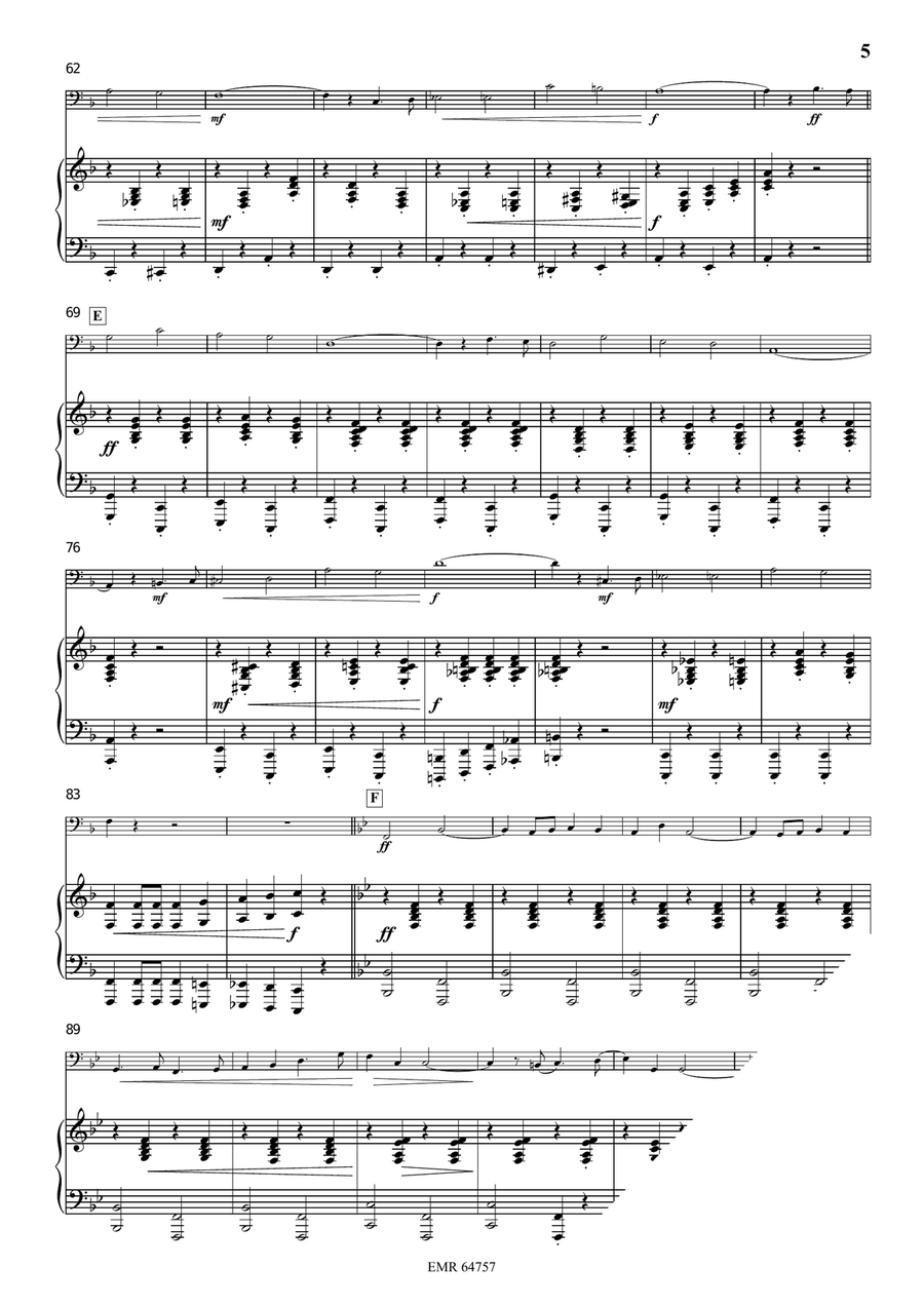 The Merry Widow March The Merry Widow March Double Bass scores gallery preview page 6