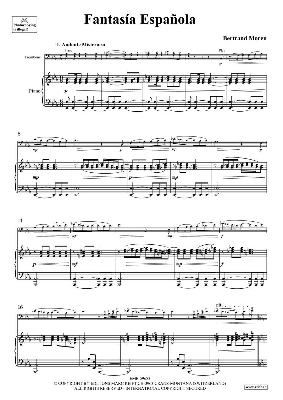 Fantasia Espanola Fantasia Espanola Piano Accompaniment scores gallery preview page 5