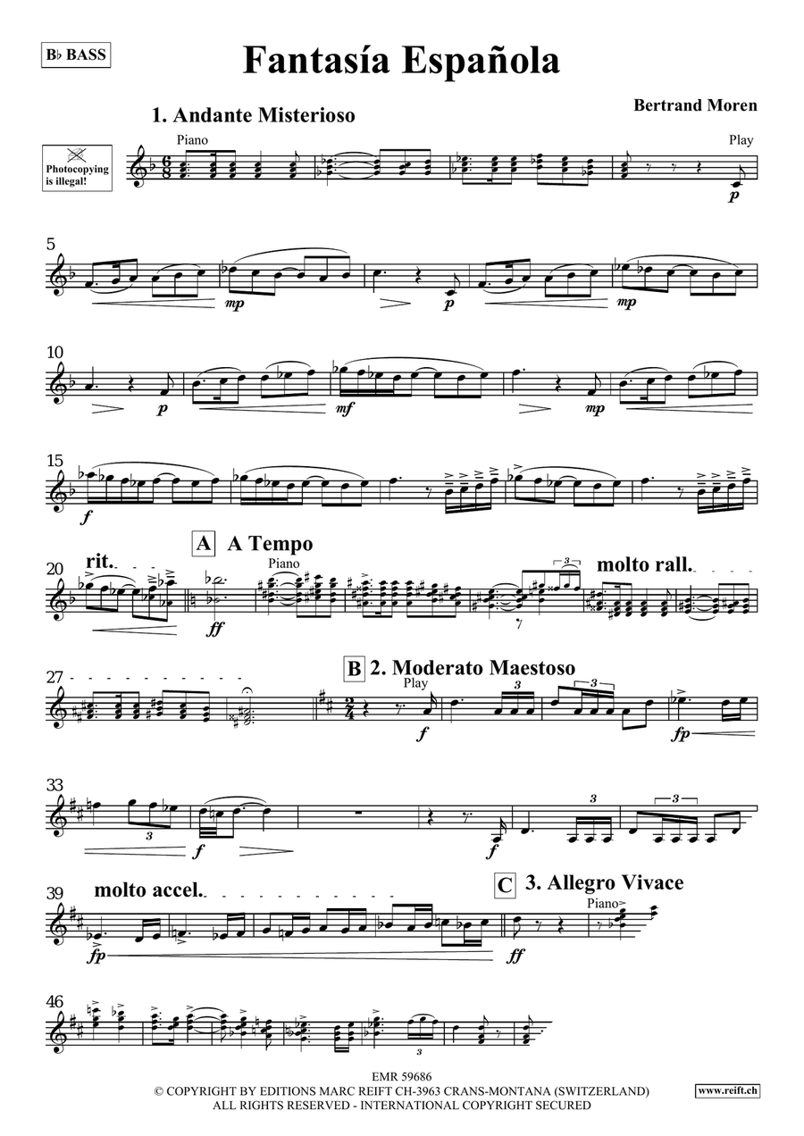 Fantasia Espanola Fantasia Espanola Voice Solo scores gallery preview page 4