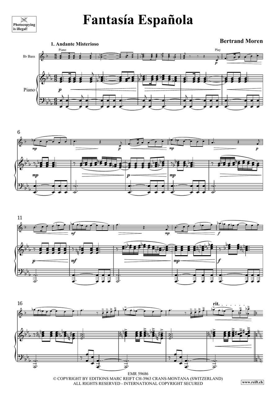Fantasia Espanola Fantasia Espanola Voice Solo scores gallery preview page 5