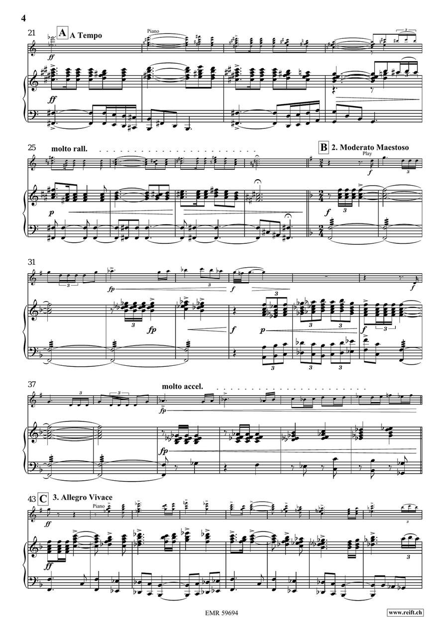Fantasia Espanola Fantasia Espanola Clarinet Solo scores gallery preview page 6