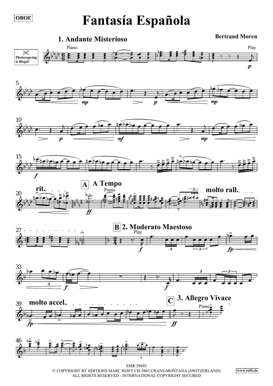 Fantasia Espanola Fantasia Espanola Piano Accompaniment scores gallery preview page 4