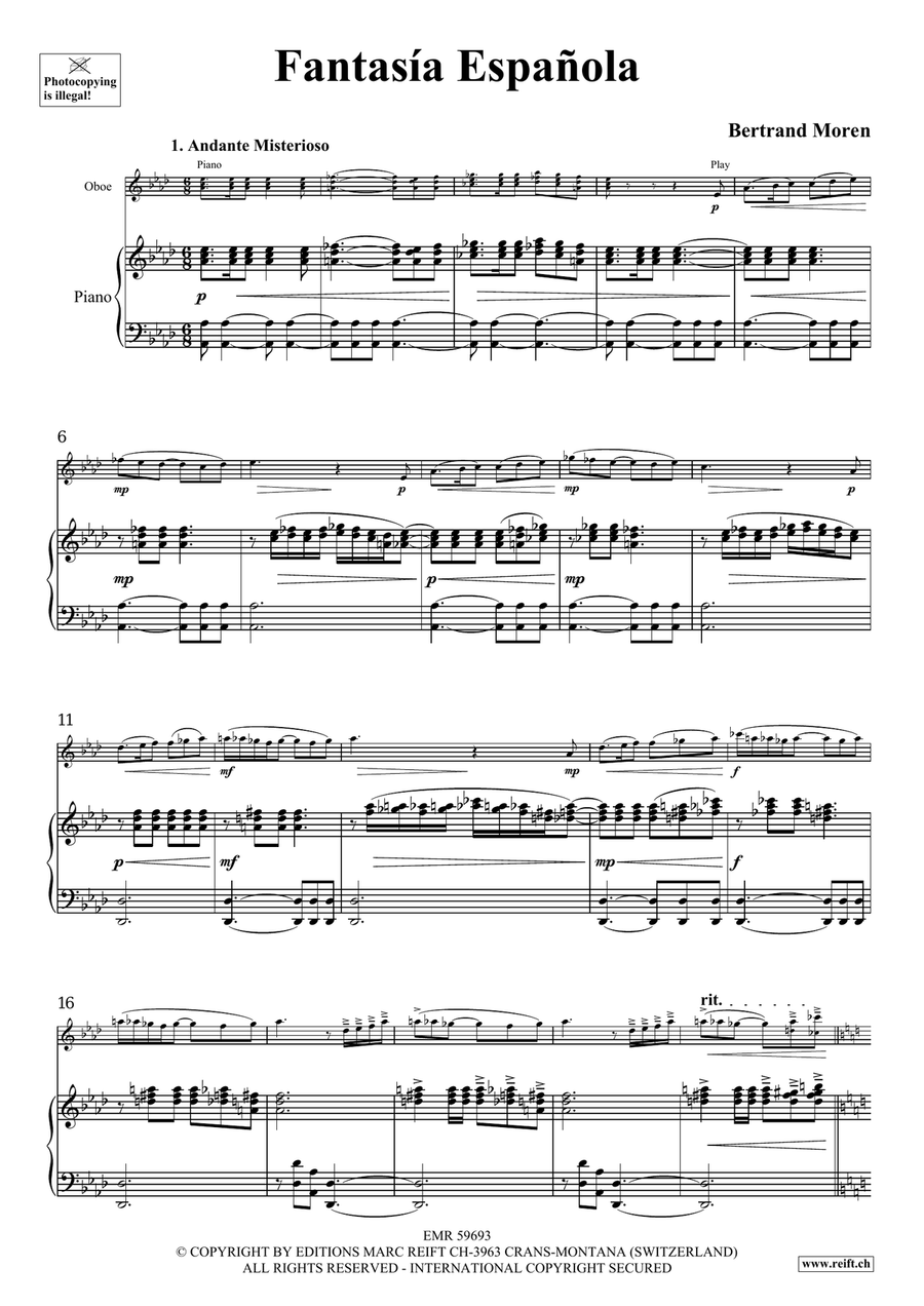 Fantasia Espanola Fantasia Espanola Piano Accompaniment scores gallery preview page 5