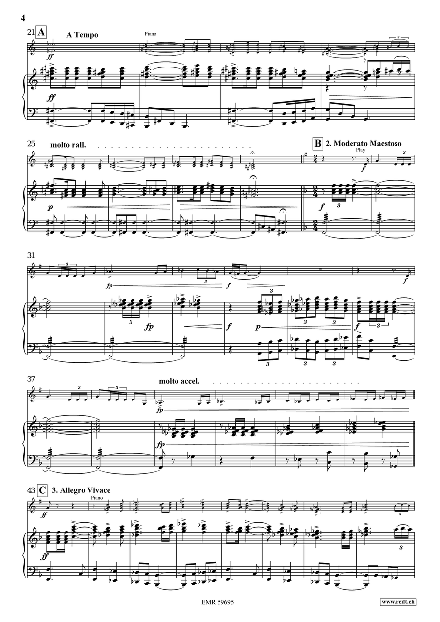 Fantasia Espanola Fantasia Espanola Bass Clarinet scores gallery preview page 6