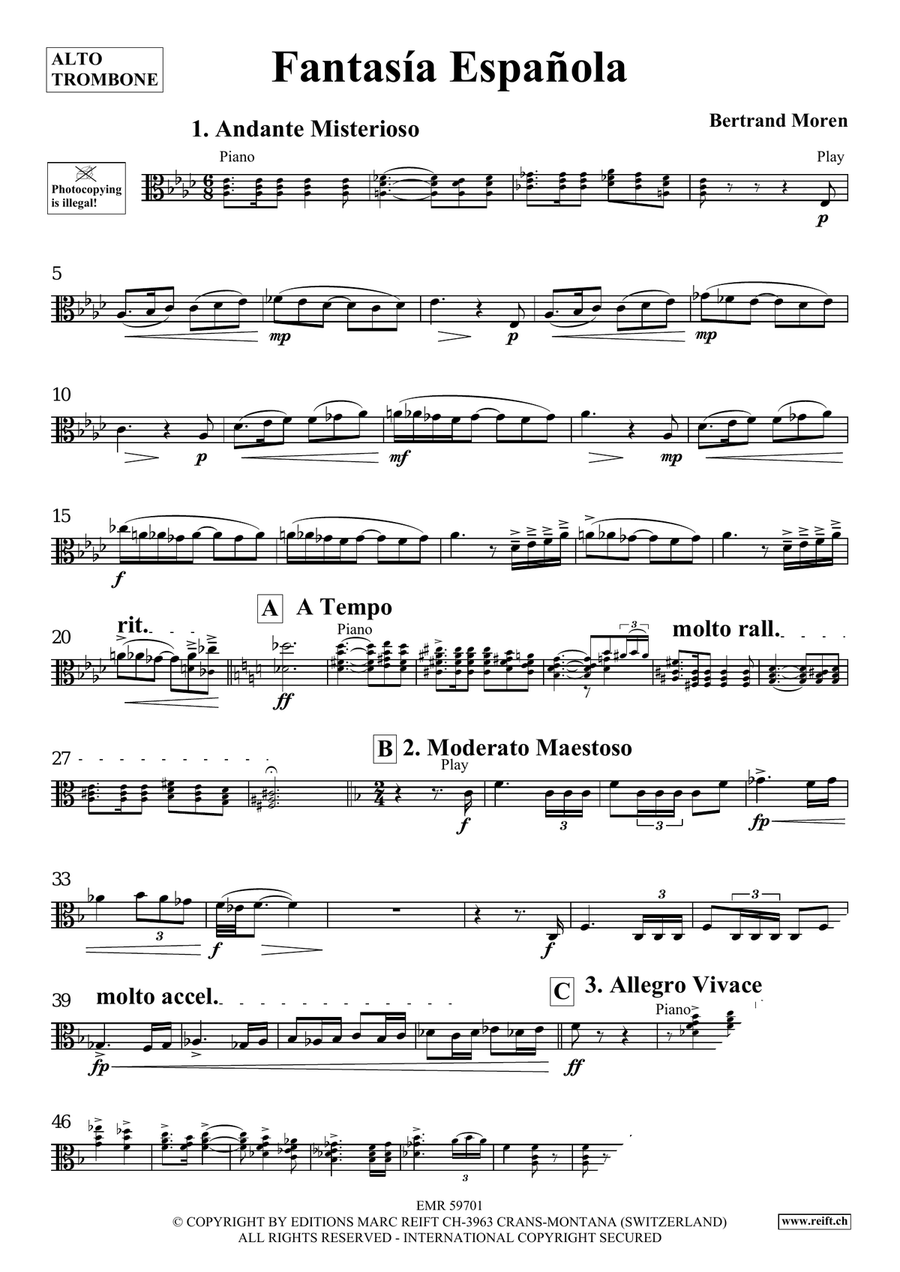 Fantasia Espanola Fantasia Espanola Piano Accompaniment scores gallery preview page 4